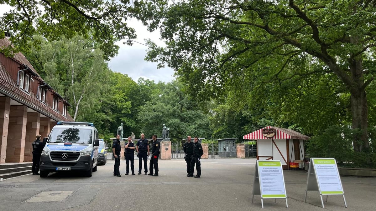 Nürnberg: Polizei riegelt Tiergarten ab  – werden die Paviane getötet?