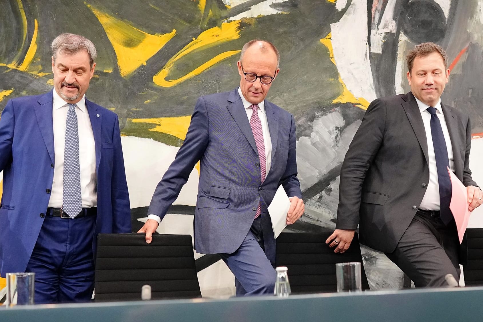 Sitzung des Koalitionsausschusses von Union und SPD