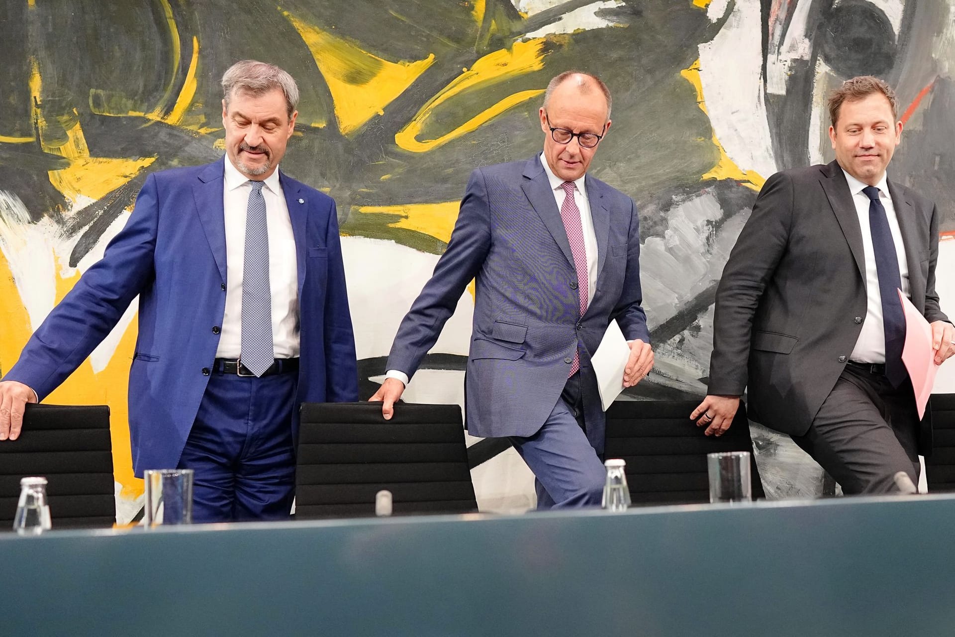 Sitzung des Koalitionsausschusses von Union und SPD
