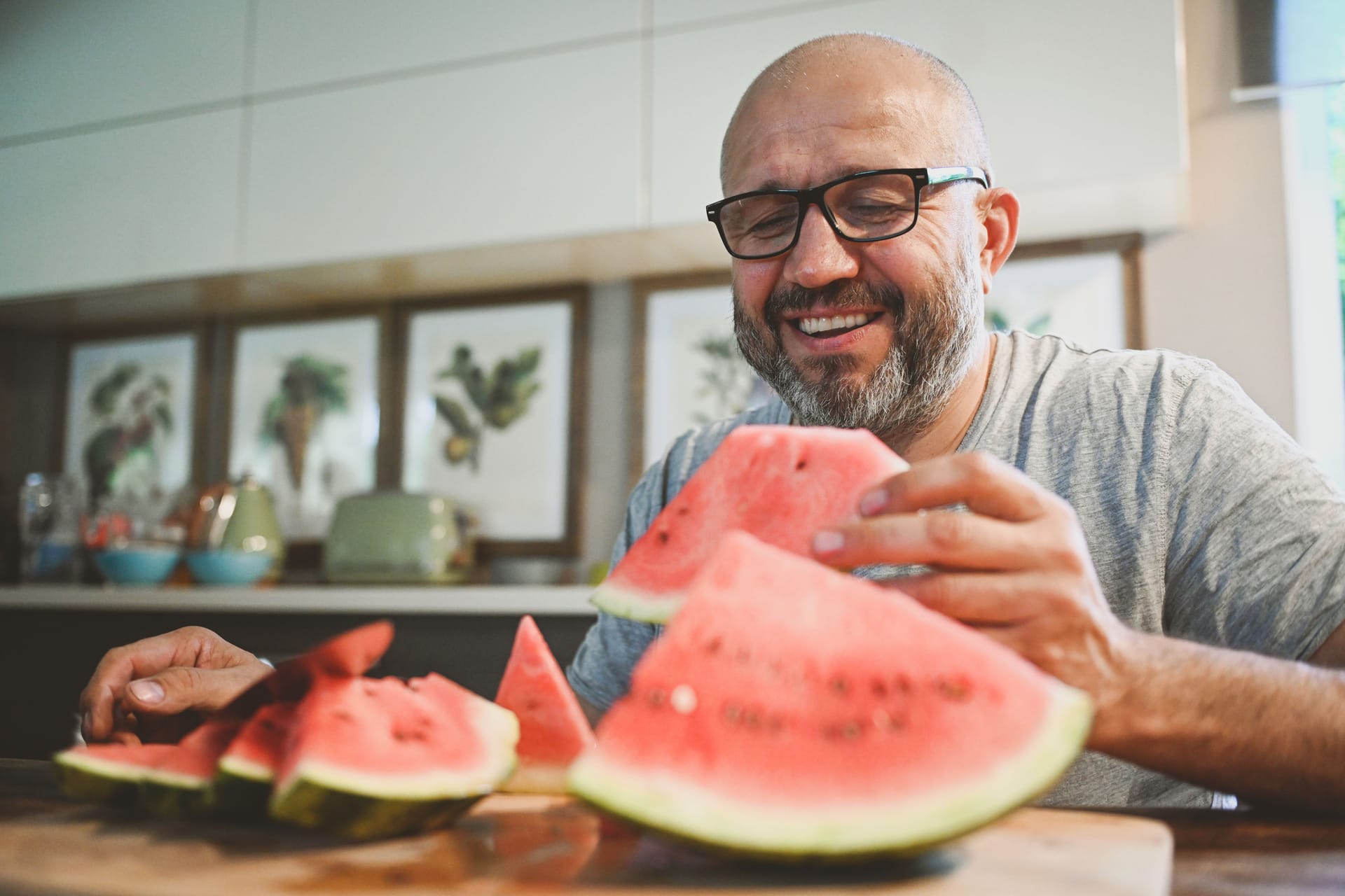 Wassermelone: Sie besteht zu 92 Prozent aus Wasser.