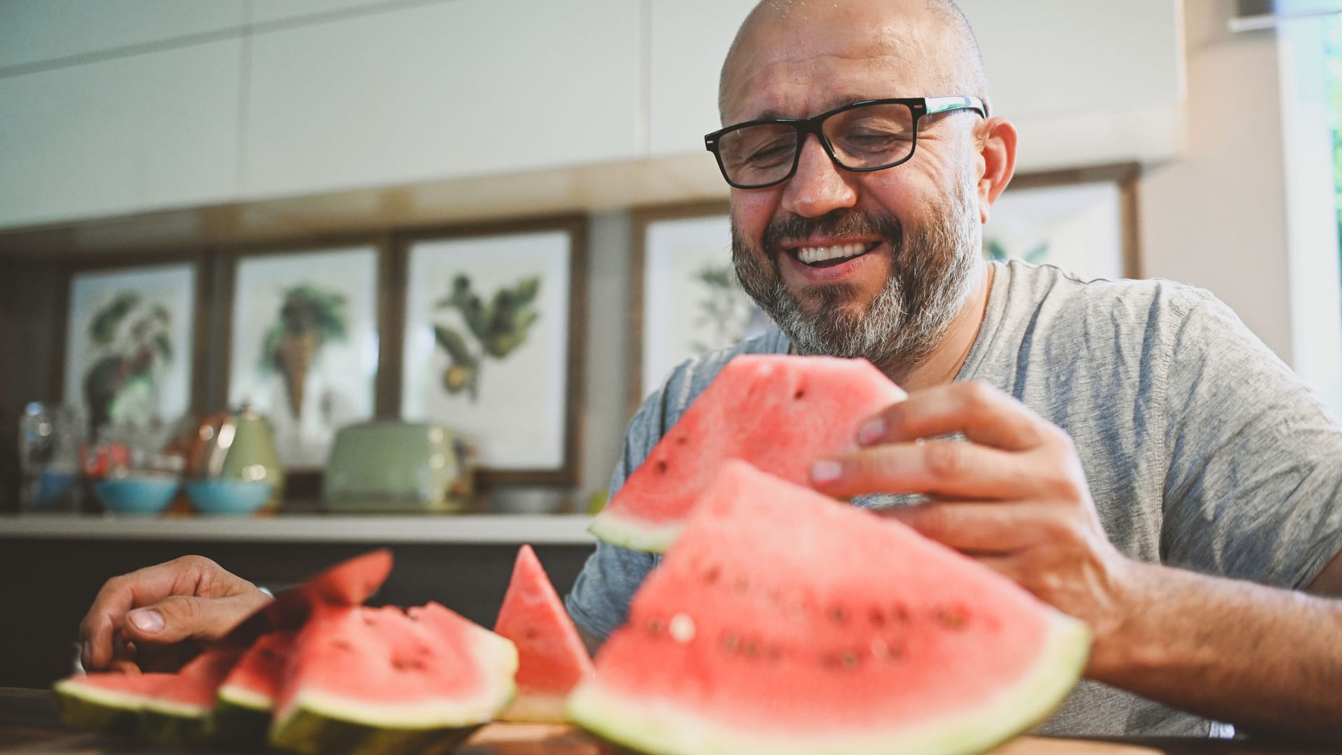 Wassermelone: Sie besteht zu 92 Prozent aus Wasser.