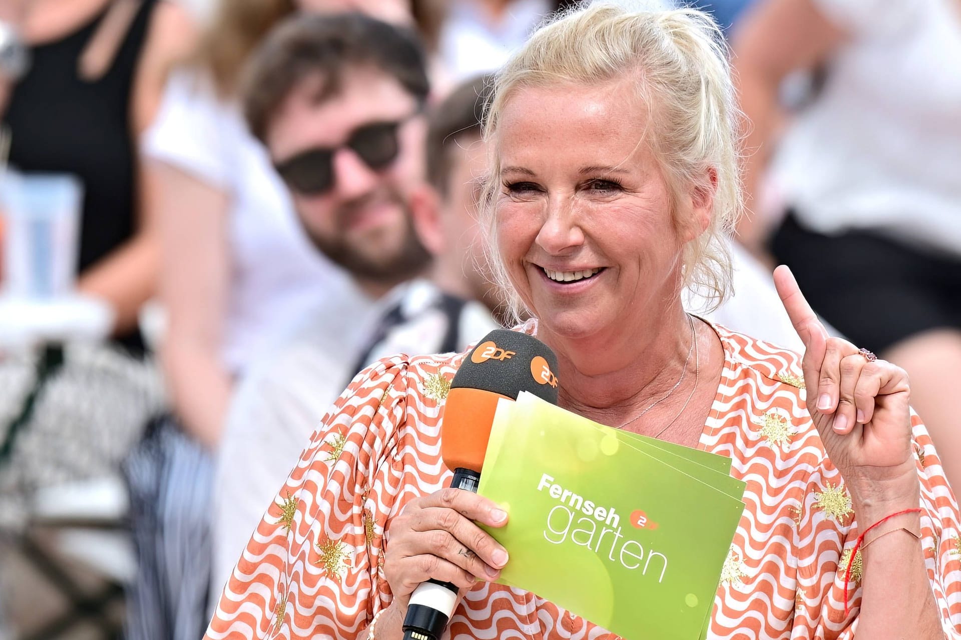 Andrea Kiewel: Sie moderiert seit 25 Jahren den "ZDF-Fernsehgarten".