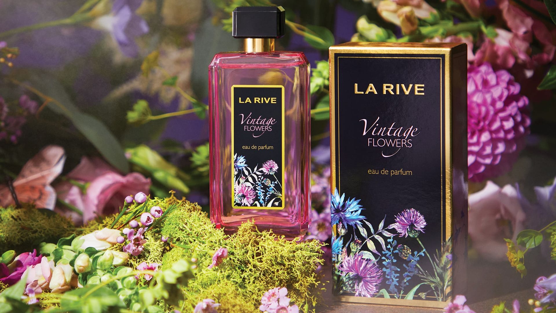 Vintage Flowers von La Rive: Das Parfüm ist ein fruchtig-floraler Alltagsduft. Vintage Flowers von La Rive: Das Parfüm ist ein fruchtig-floraler Alltagsduft.