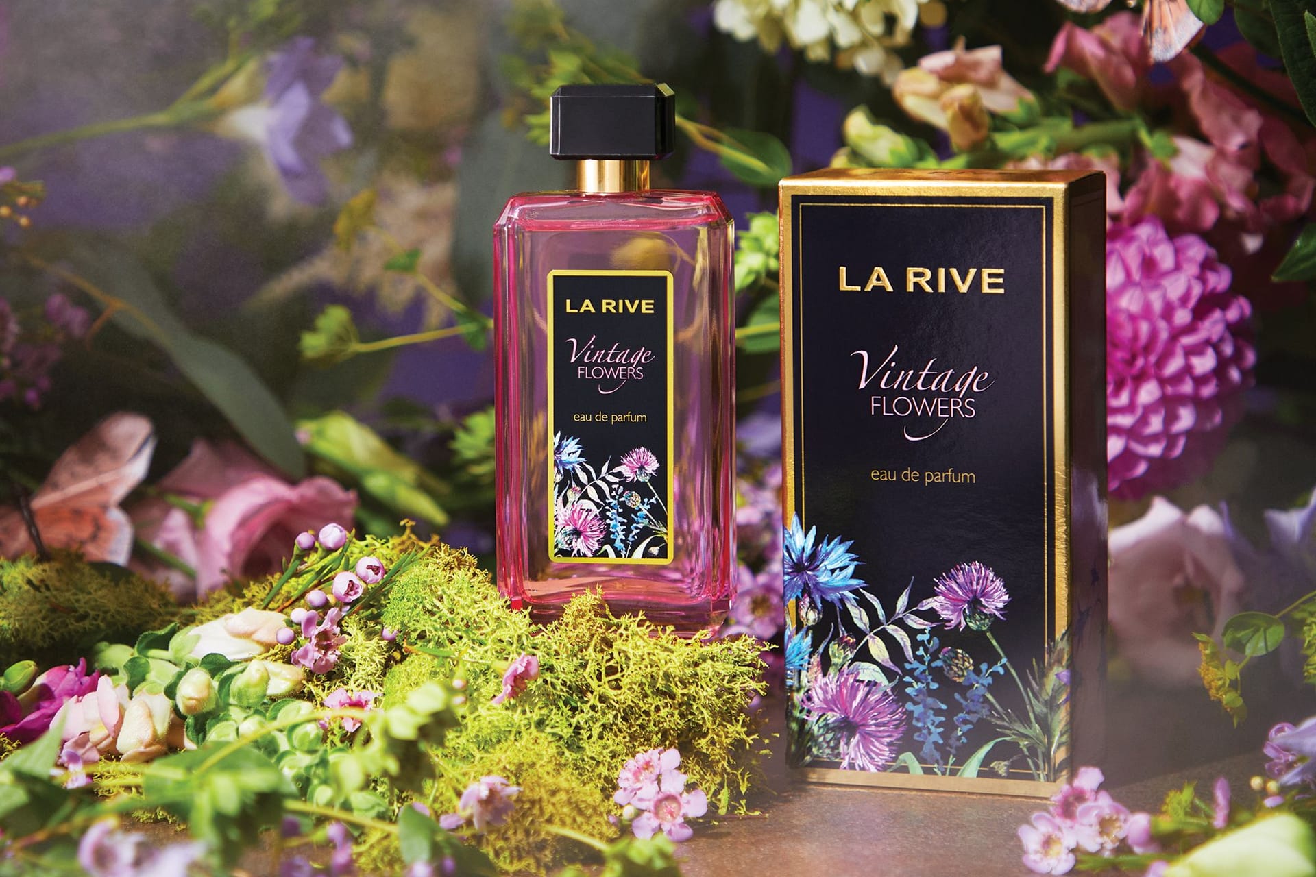 Vintage Flowers von La Rive: Das Parfüm ist ein fruchtig-floraler Alltagsduft.