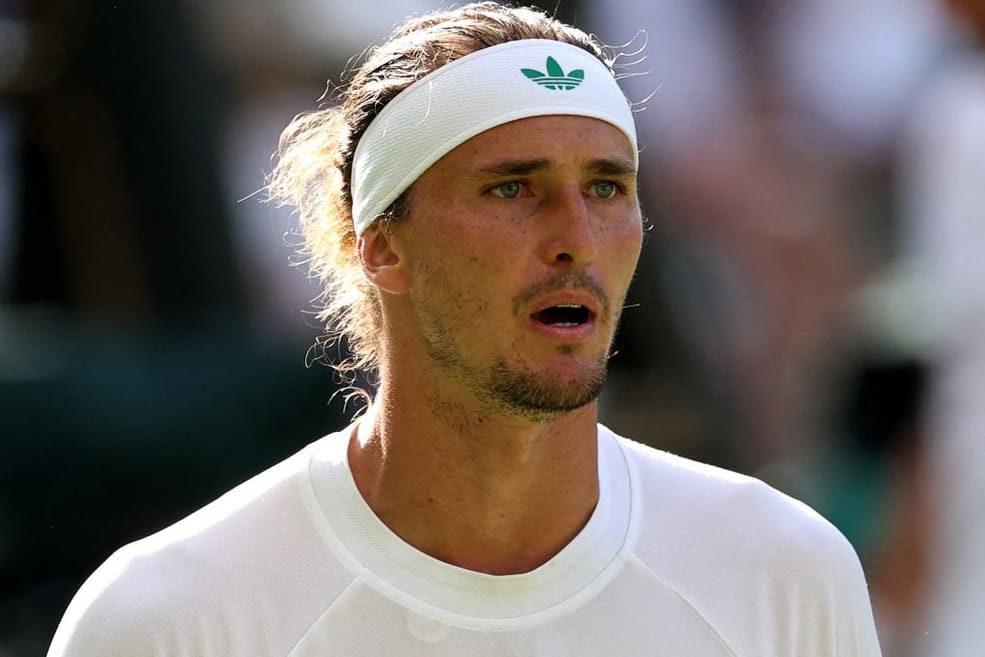 Fassungslos: Alexander Zverev im Match gegen Arthur Rinderknech.
