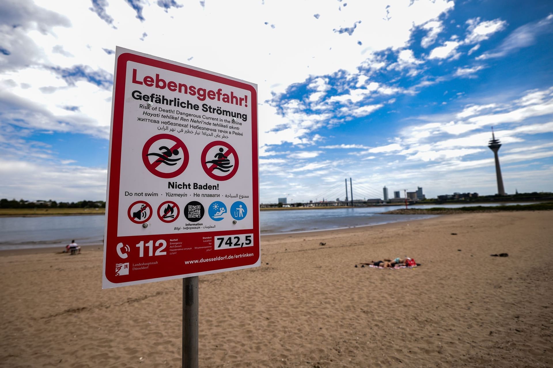 Badeunfällen in Nordrhein-Westfalen