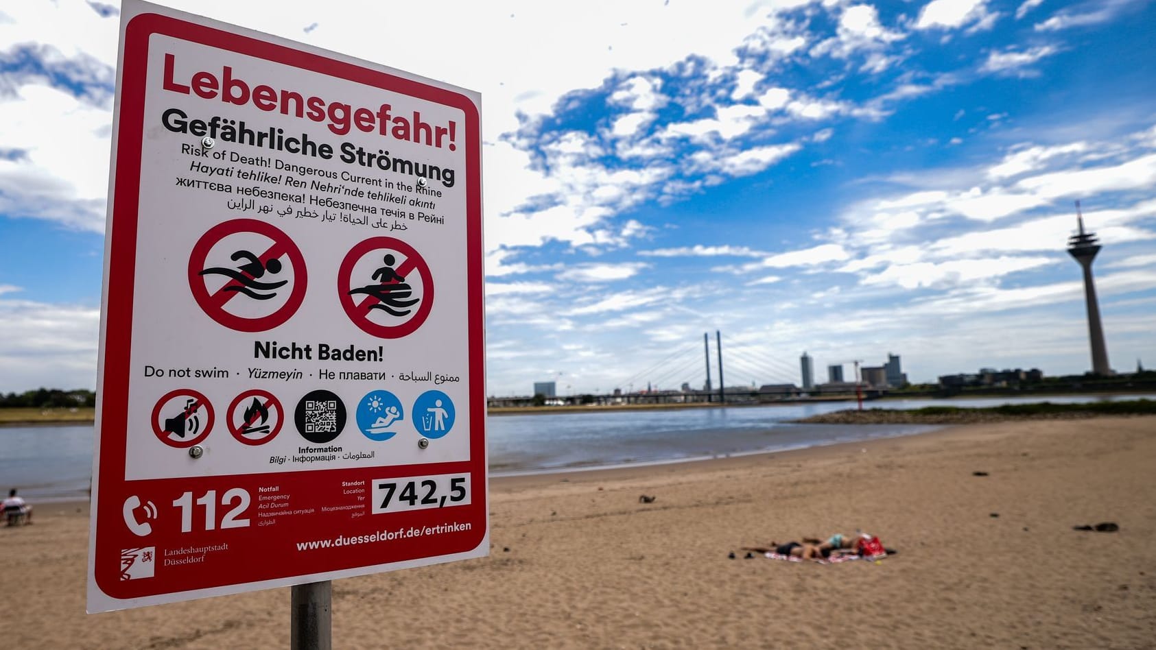 Badeunfällen in Nordrhein-Westfalen