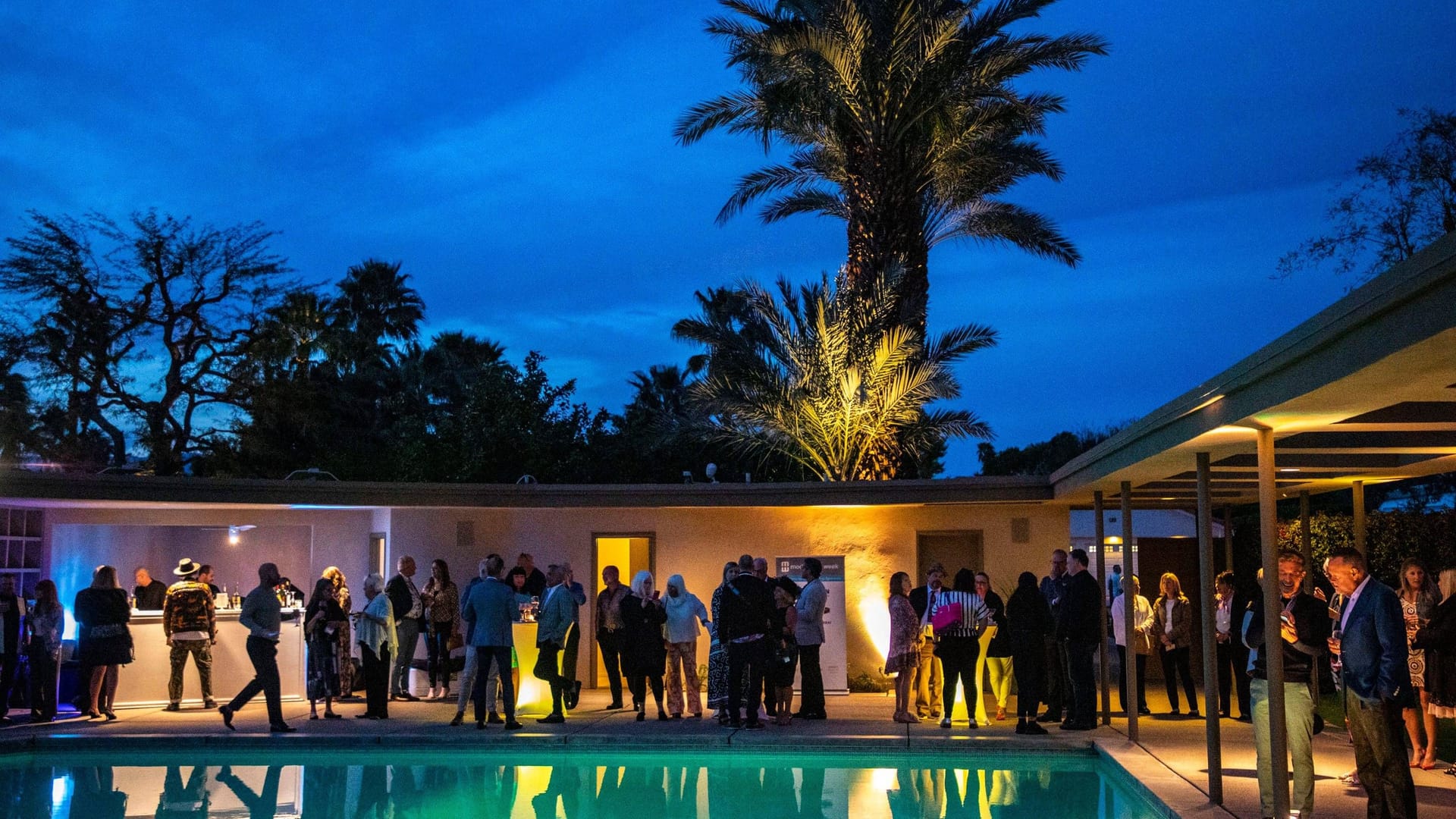Frank Sinatras Twin-Palm-Estate in Palm Springs: Der Bungalow wird auch heute noch für Treffen und Partys genutzt.