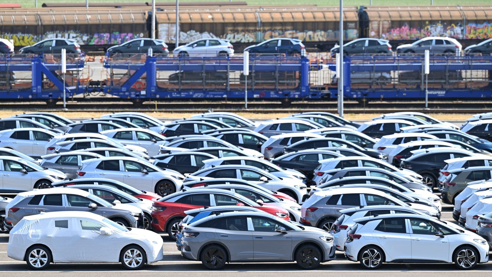 Elektroautos verschiedener VW-Konzernmarken Elektroautos verschiedener VW-Konzernmarken