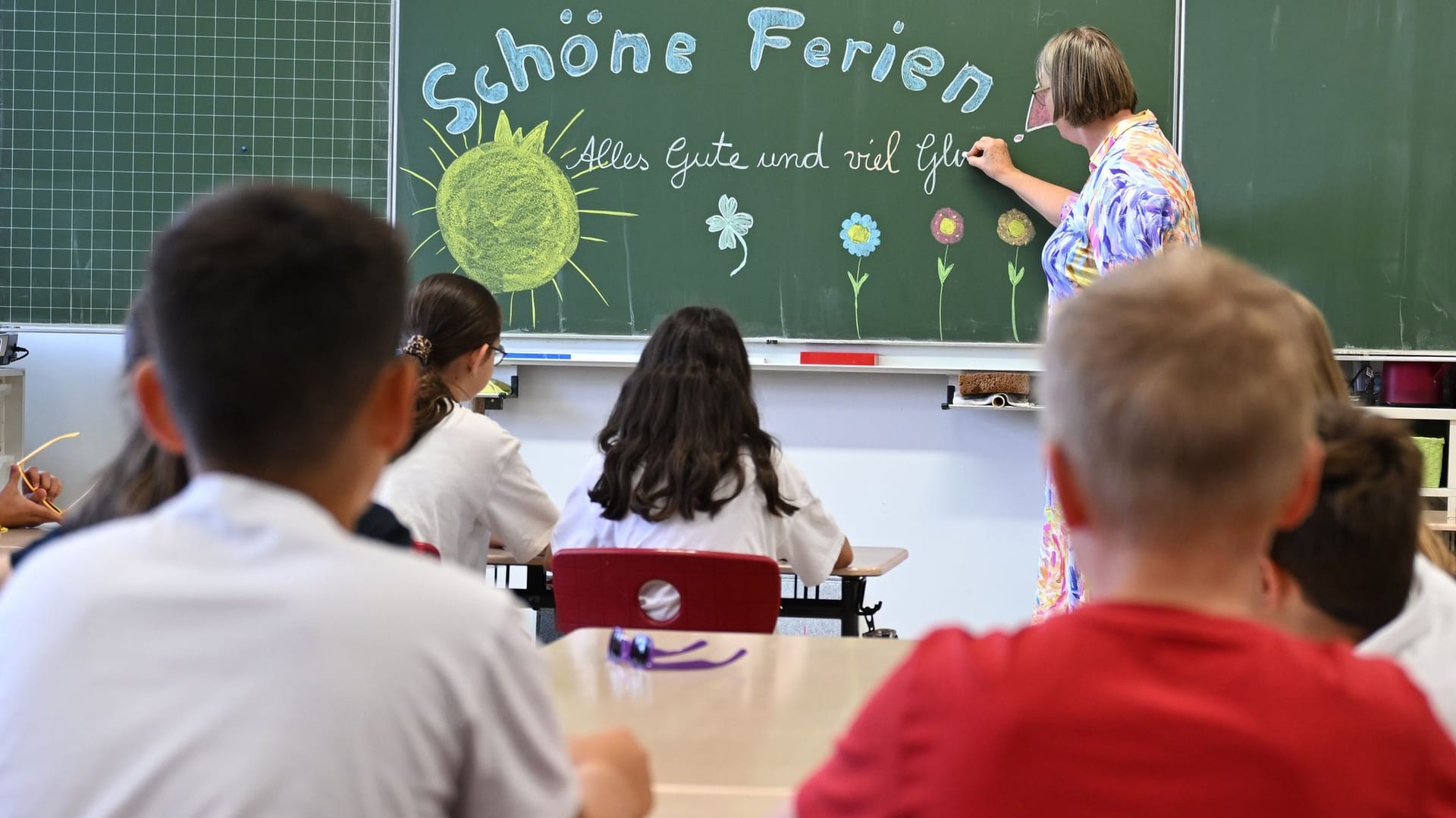 Letzter Schultag vor den Sommerferien in Baden-Württemberg