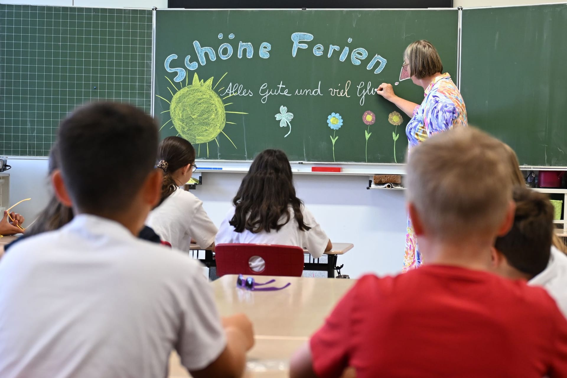 Letzter Schultag vor den Sommerferien in Baden-Württemberg