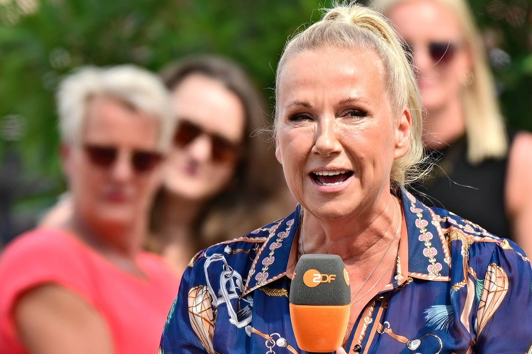Andrea Kiewel: Sie moderiert seit 25 Jahren den "ZDF-Fernsehgarten".
