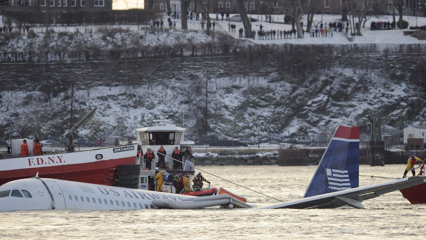 Notlandung im Hudson River