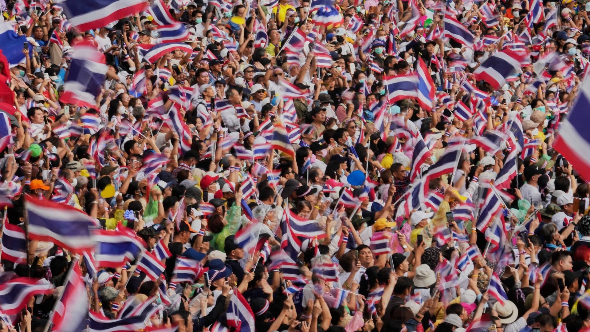 Anti-Regierungsprotest in Thailand