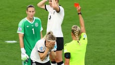 Rot gegen DFB-Spielerin: So kam es zum Platzverweis