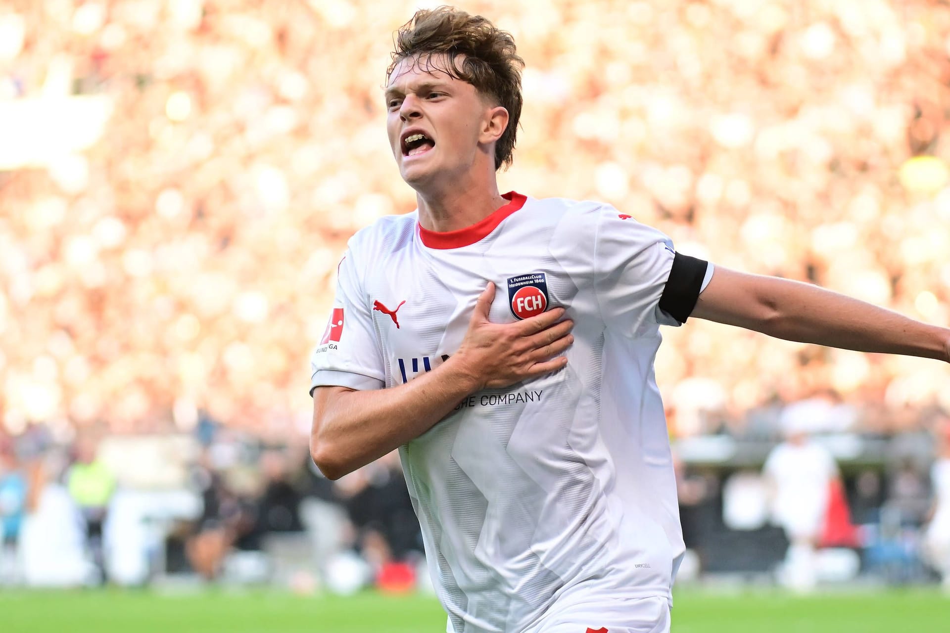 Paul Wanner: Er war im letzten Jahr an den 1. FC Heidenheim verliehen.