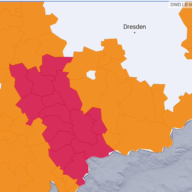 Wetter in Deutschland: Der DWD hat für Montag mehrere Warnungen vor Unwettern und Starkregen herausgegeben.