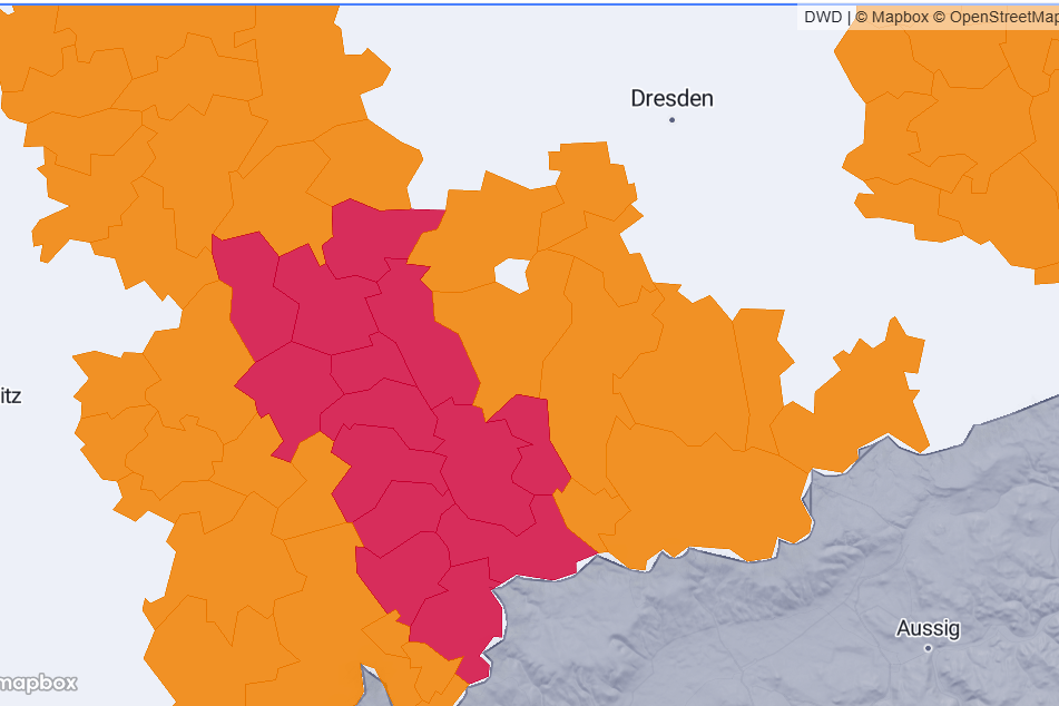 Wetter in Deutschland: Der DWD hat für Montag mehrere Warnungen vor Unwettern und Starkregen herausgegeben.