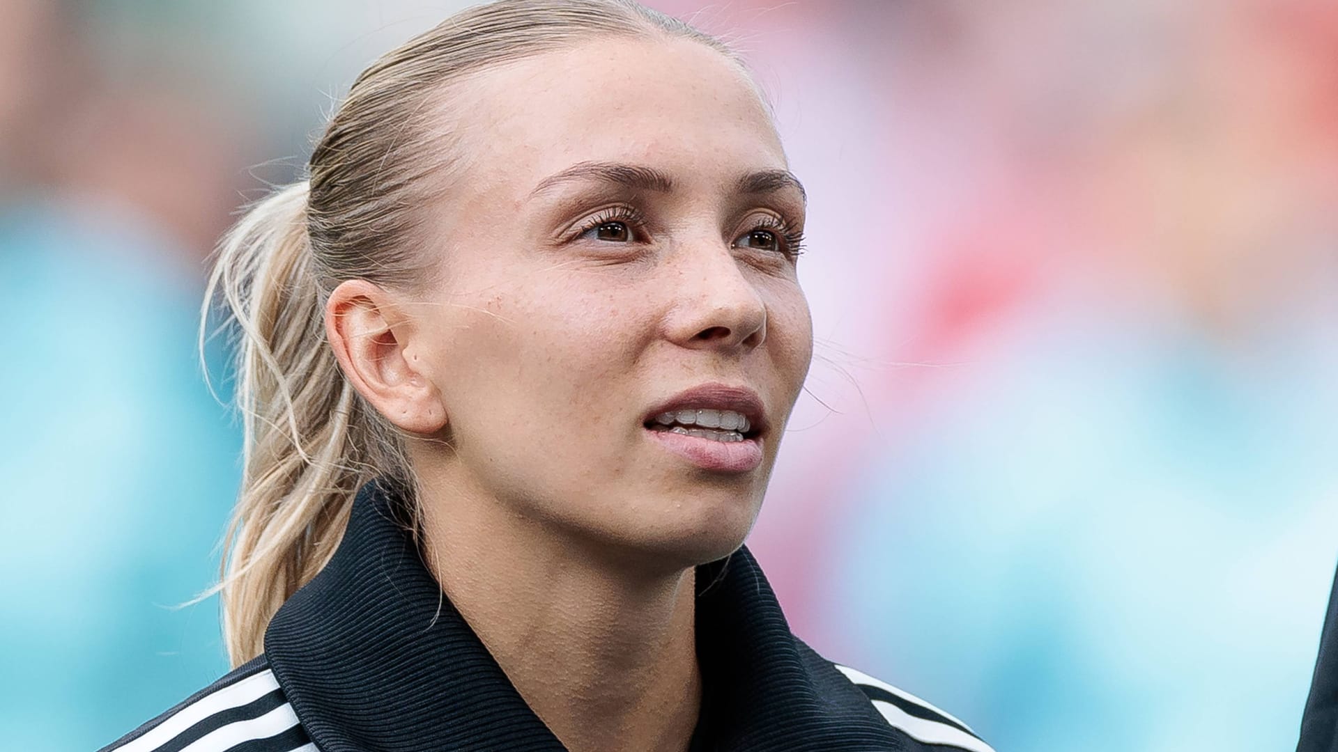 Elisa Senß: Sie debütierte im Dezember 2023 bei den DFB-Frauen. Elisa Senß: Sie debütierte im Dezember 2023 bei den DFB-Frauen.