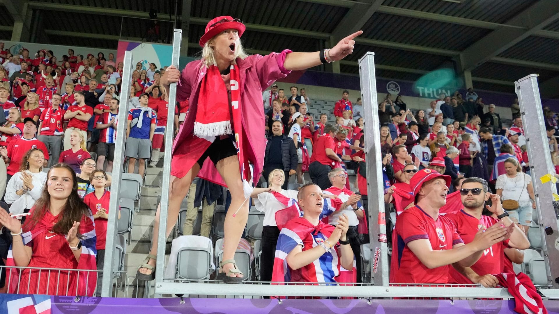 Norwegische EM-Fans
