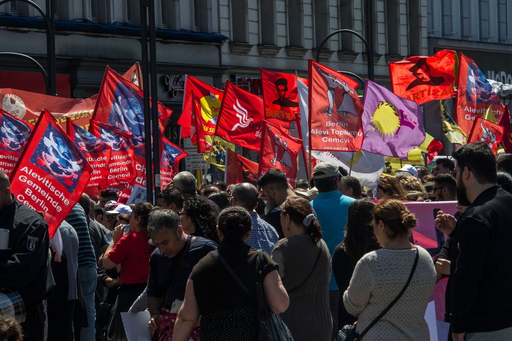 Demonstration der Alevitischen Gemeinde Berlin