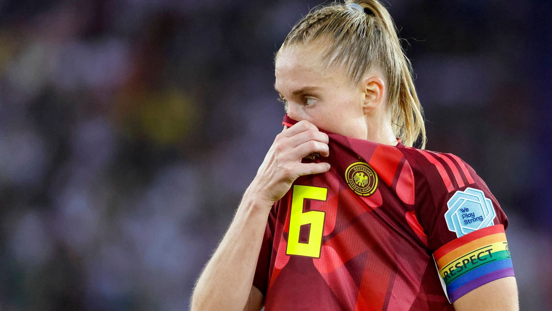 Janina Minge: Die Abwehrchefin zählte in den vergangenen Monaten zu den konstantesten Spielerinnen.