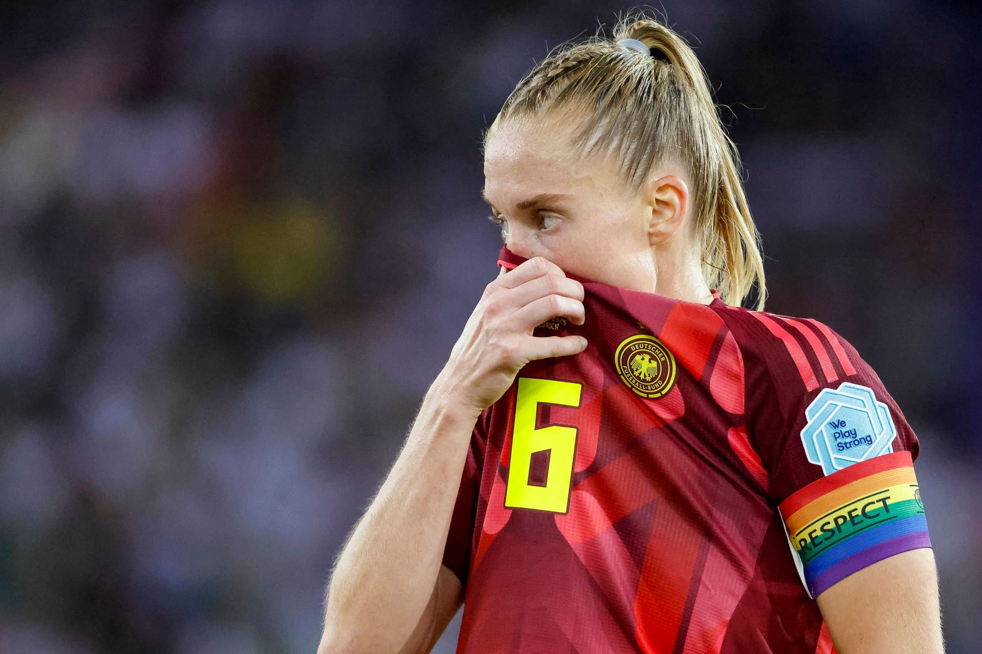 Janina Minge: Die Abwehrchefin zählte in den vergangenen Monaten zu den konstantesten Spielerinnen.