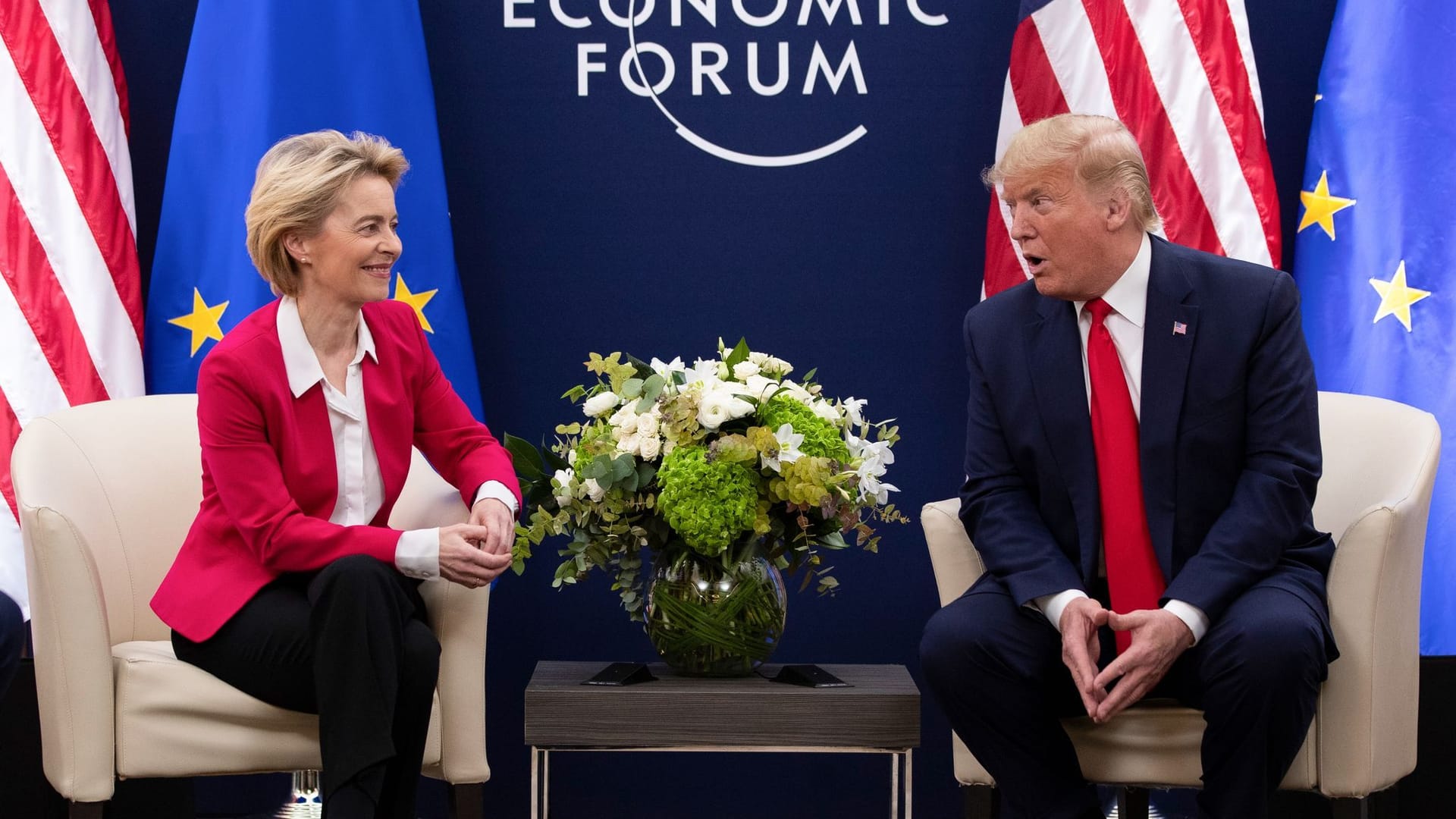 Von der Leyen und Trump Von der Leyen und Trump