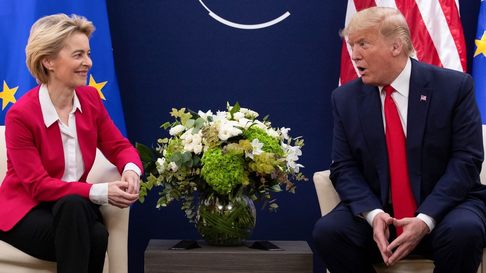 Von der Leyen und Trump