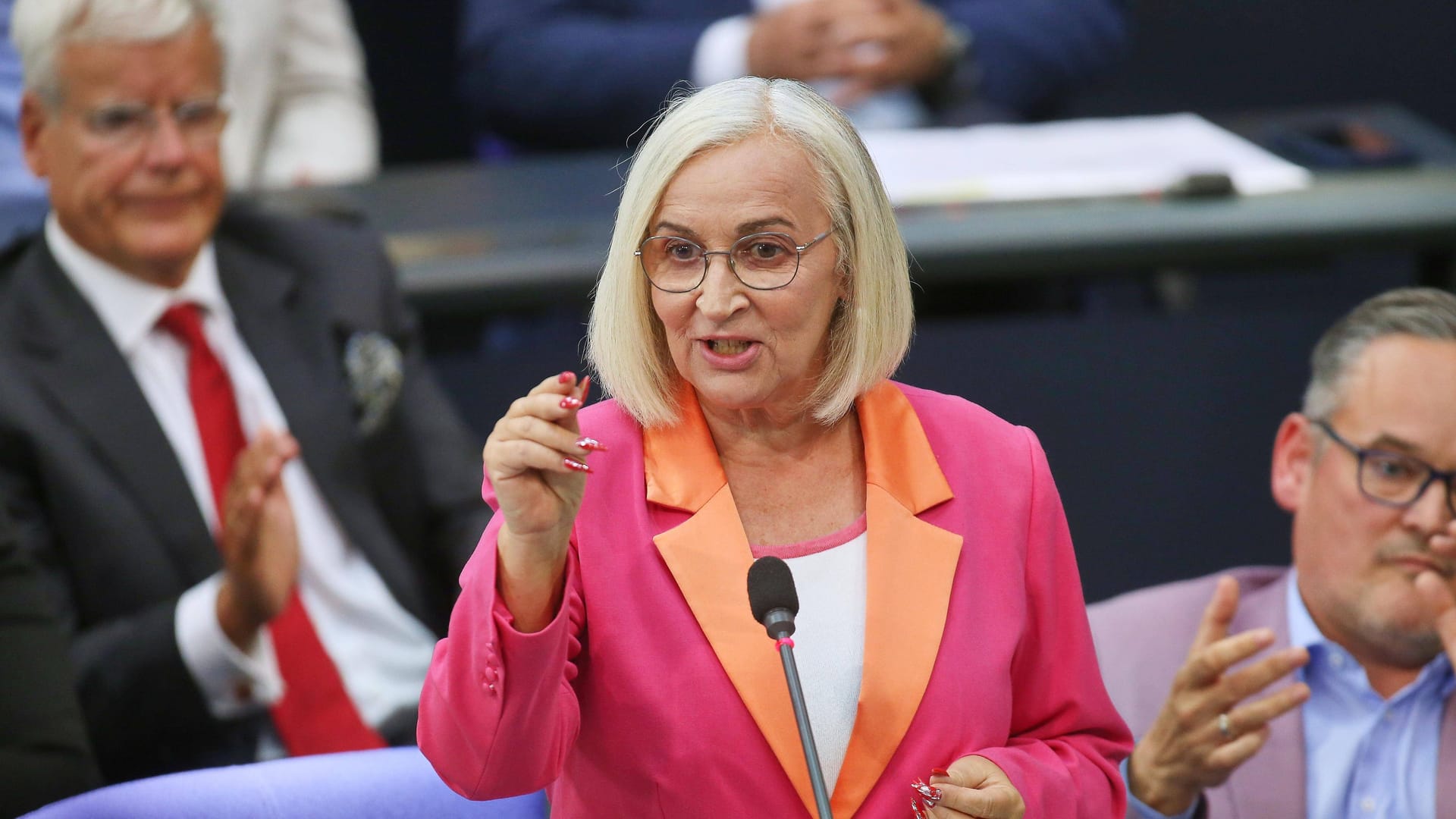 Kerstin Przygodda: Die AfD-Politikerin nannte Brosius-Gersdorf im Bundestag eine Linksextremistin.