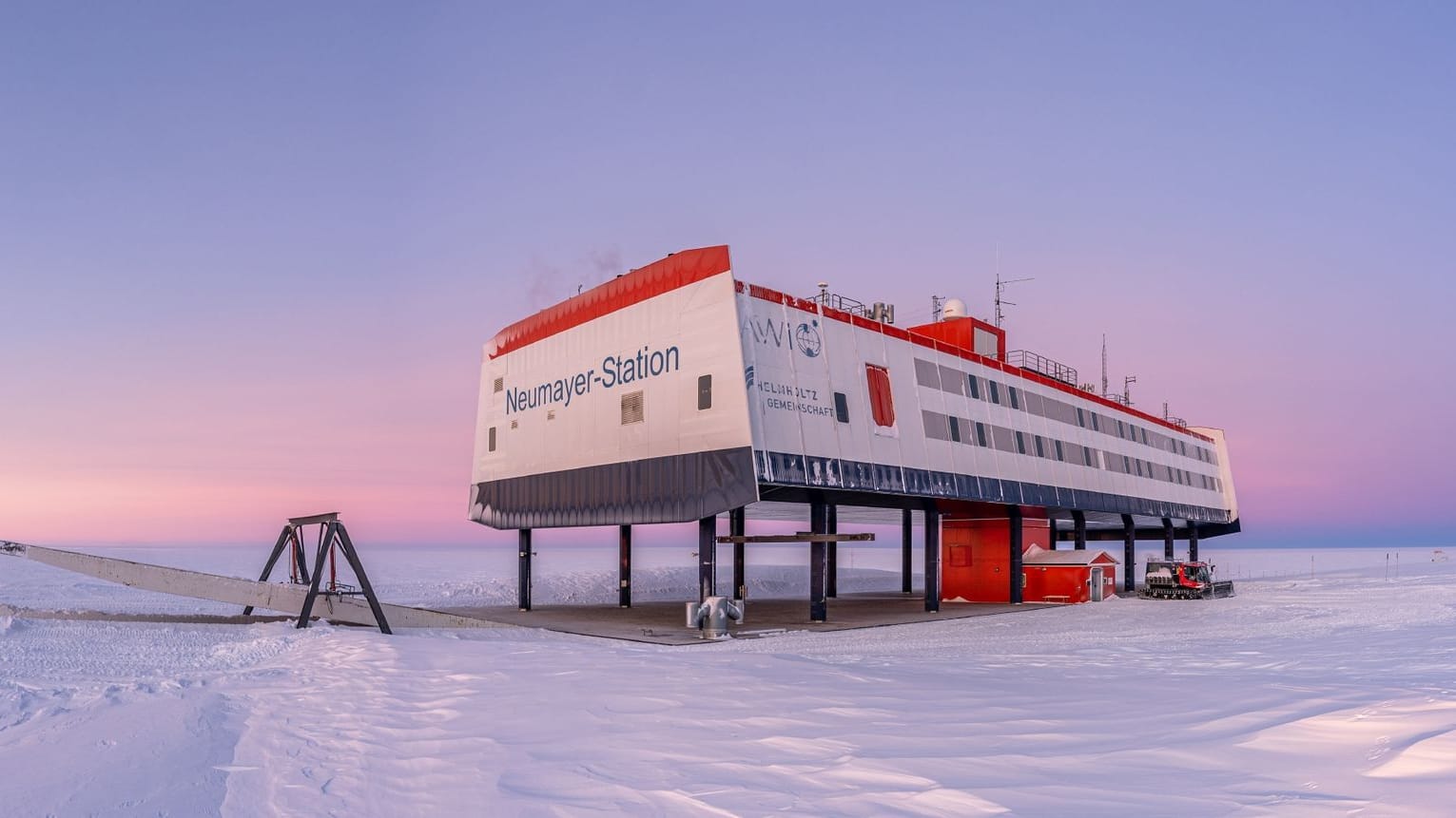 Neumayer-Station III in der Antarktis