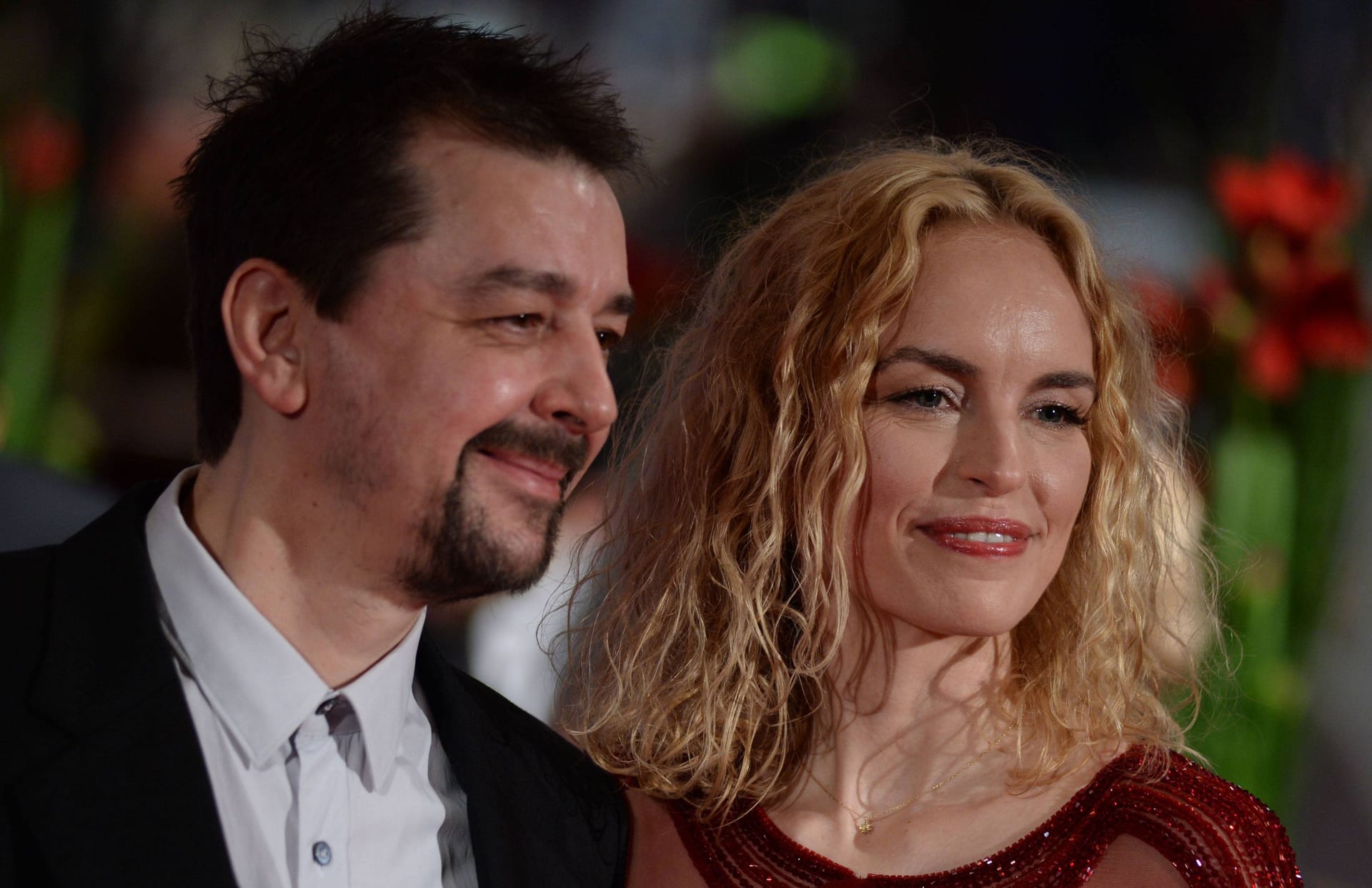Schauspielerin Nina Hoss und ihr heutiger Mann Alex Silva: Hier im Jahr 2014, also kurz vor der Hochzeit.