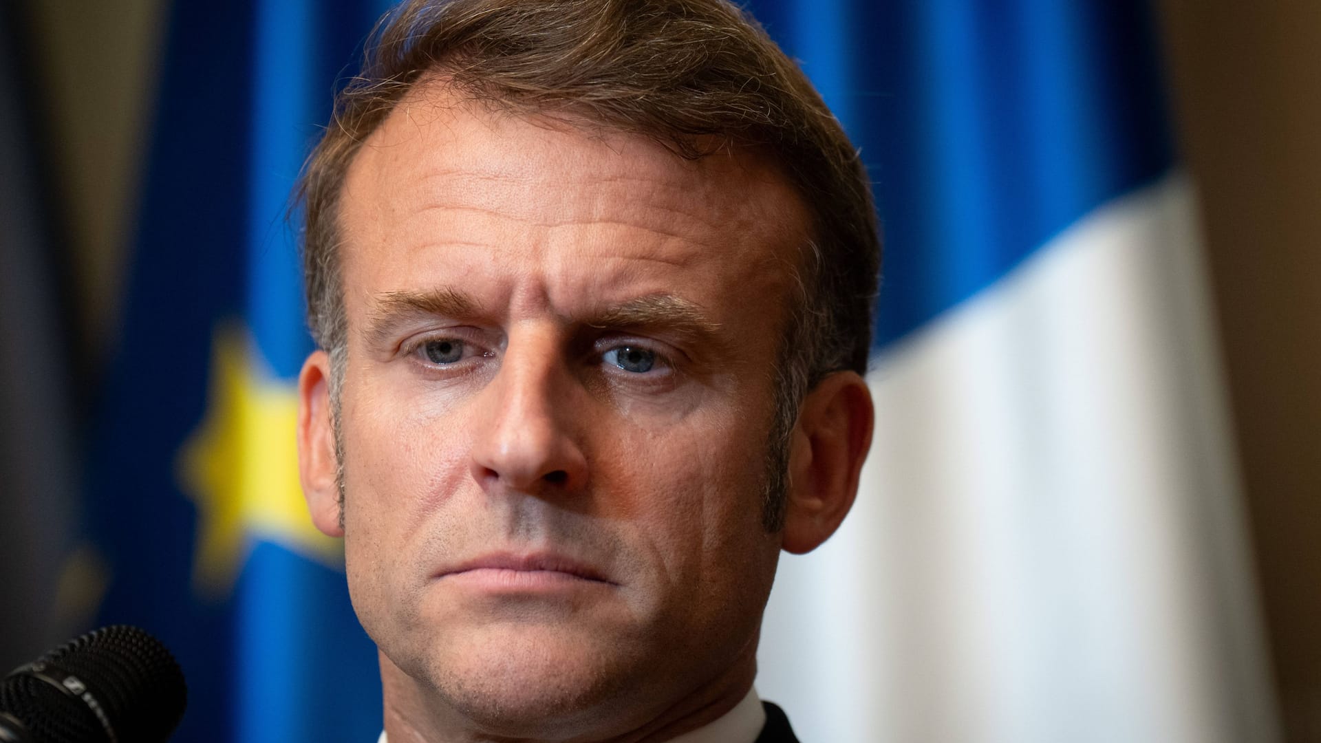 Emmanuel Macron (Archivbild): Zustimmung zu seiner Ankündigung kommt vorwiegend aus arabischen Ländern.
