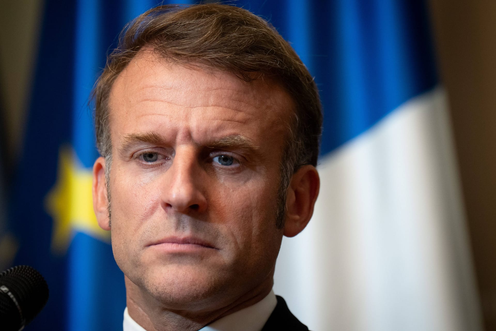 Emmanuel Macron (Archivbild): Zustimmung zu seiner Ankündigung kommt vorwiegend aus arabischen Ländern.