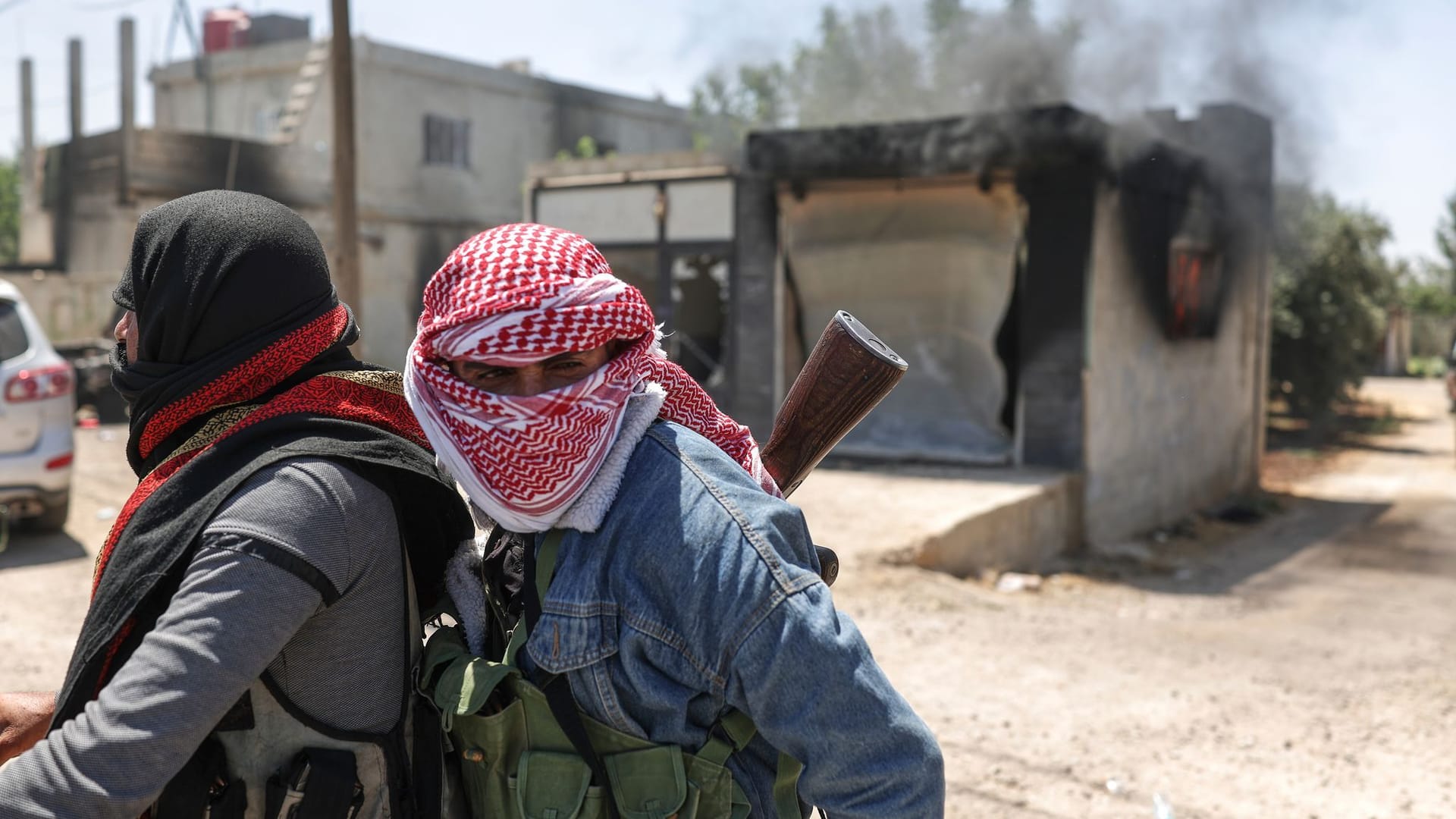 Nahostkonflikt - Syrische Beduinen in Al-Masraa Nahostkonflikt - Syrische Beduinen in Al-Masraa