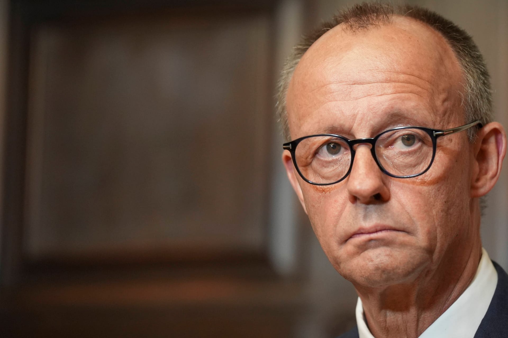 Bundeskanzler Merz bei einem Treffen mit Präsident Macron (Archivbild): Nur 49 Prozent der Befragten sind mit der Arbeit der Bundesregierung zufrieden. Bundeskanzler Merz bei einem Treffen mit Präsident Macron (Archivbild): Nur 49 Prozent der Befragten sind mit der Arbeit der Bundesregierung zufrieden.