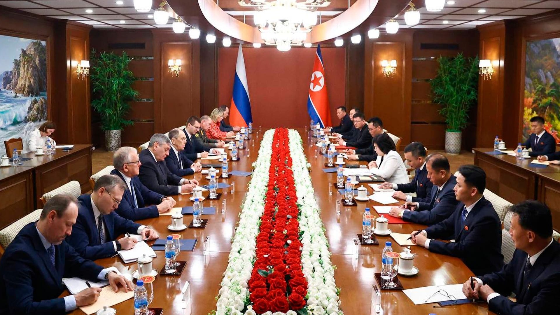 Lawrow in Nordkorea