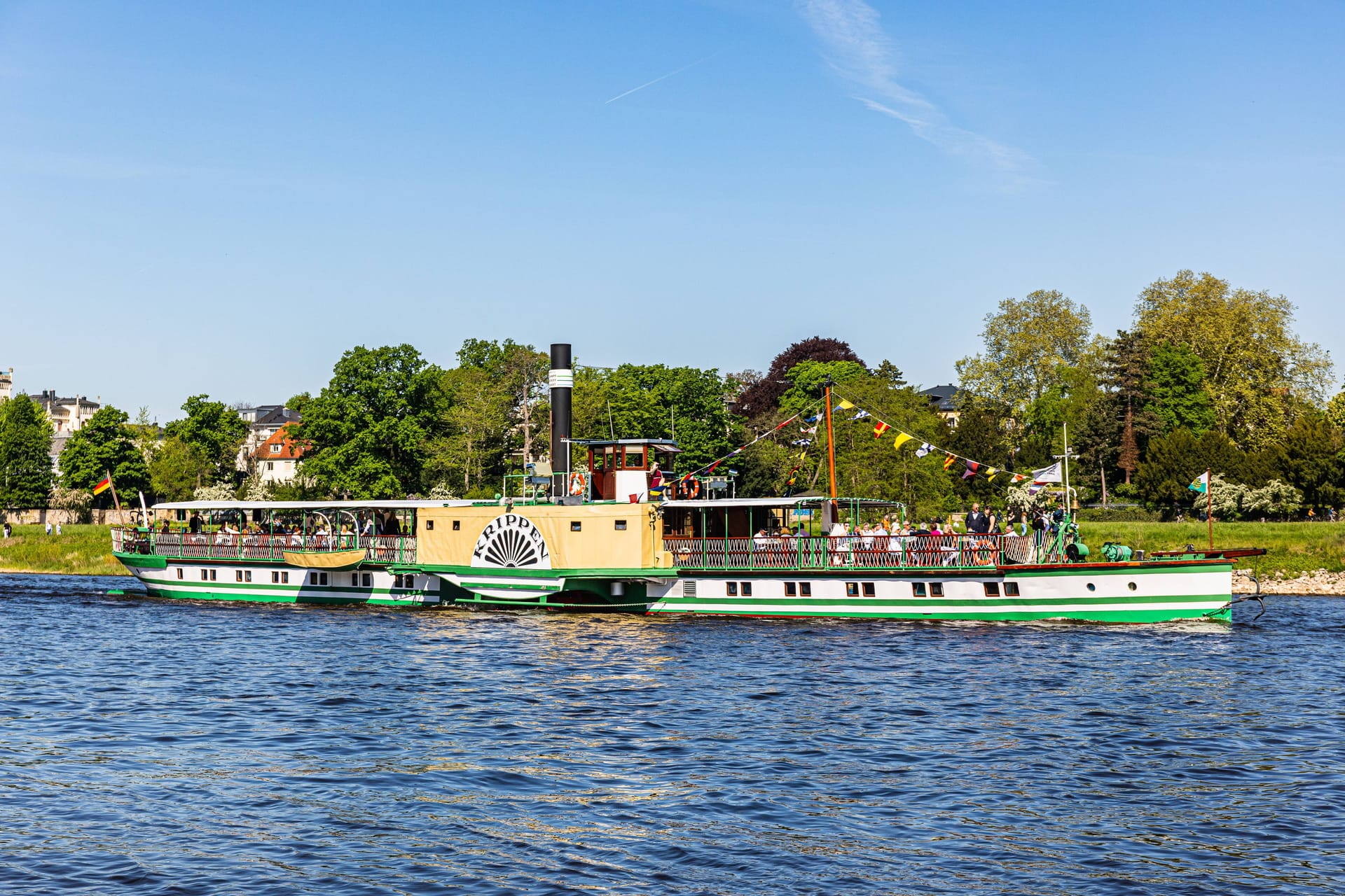 Die Weiße Flotte (Archivbild): Am 7. September ist etwas Besonderes geplant.