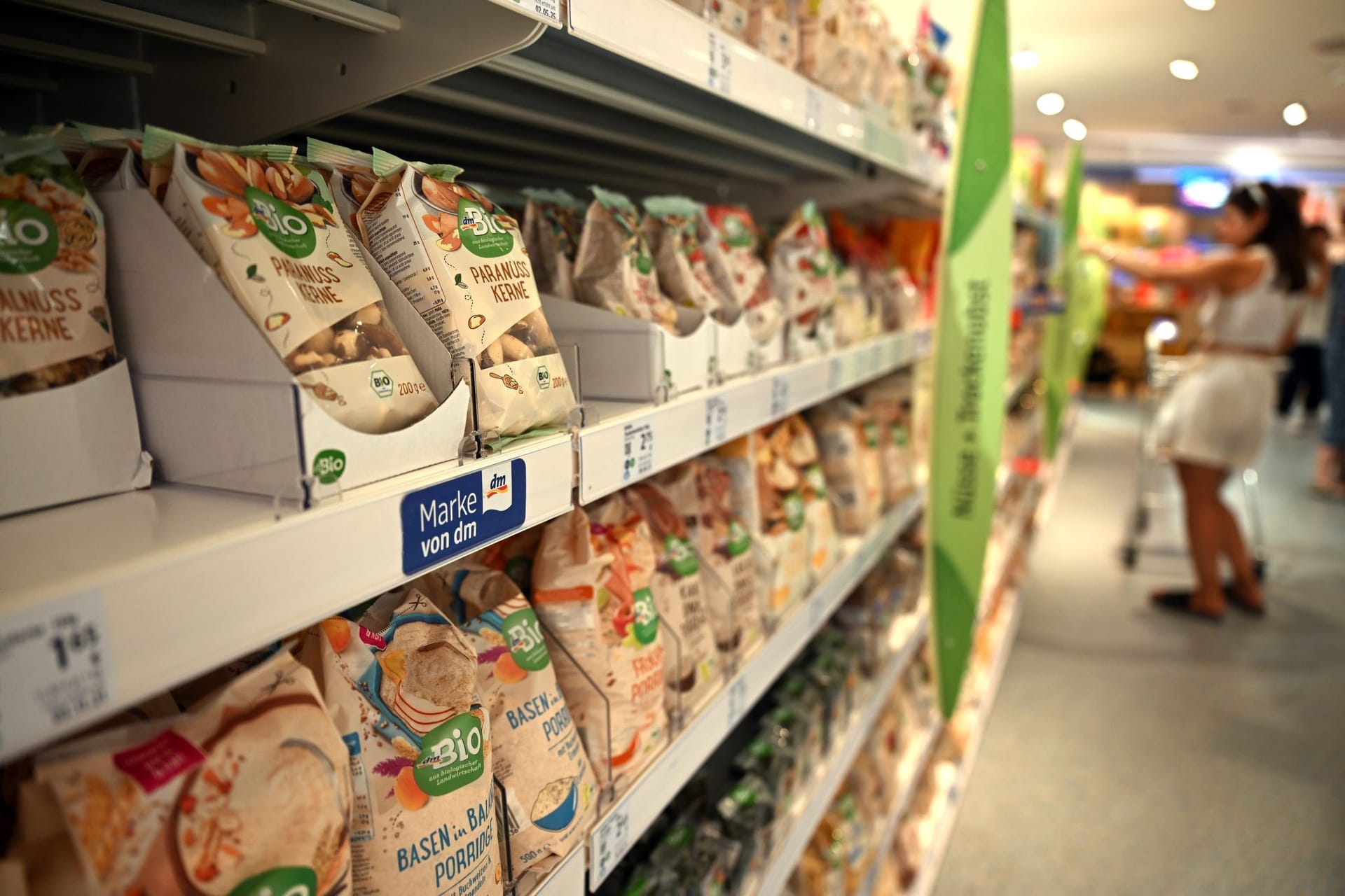 Lebensmittel im Drogeriemarkt