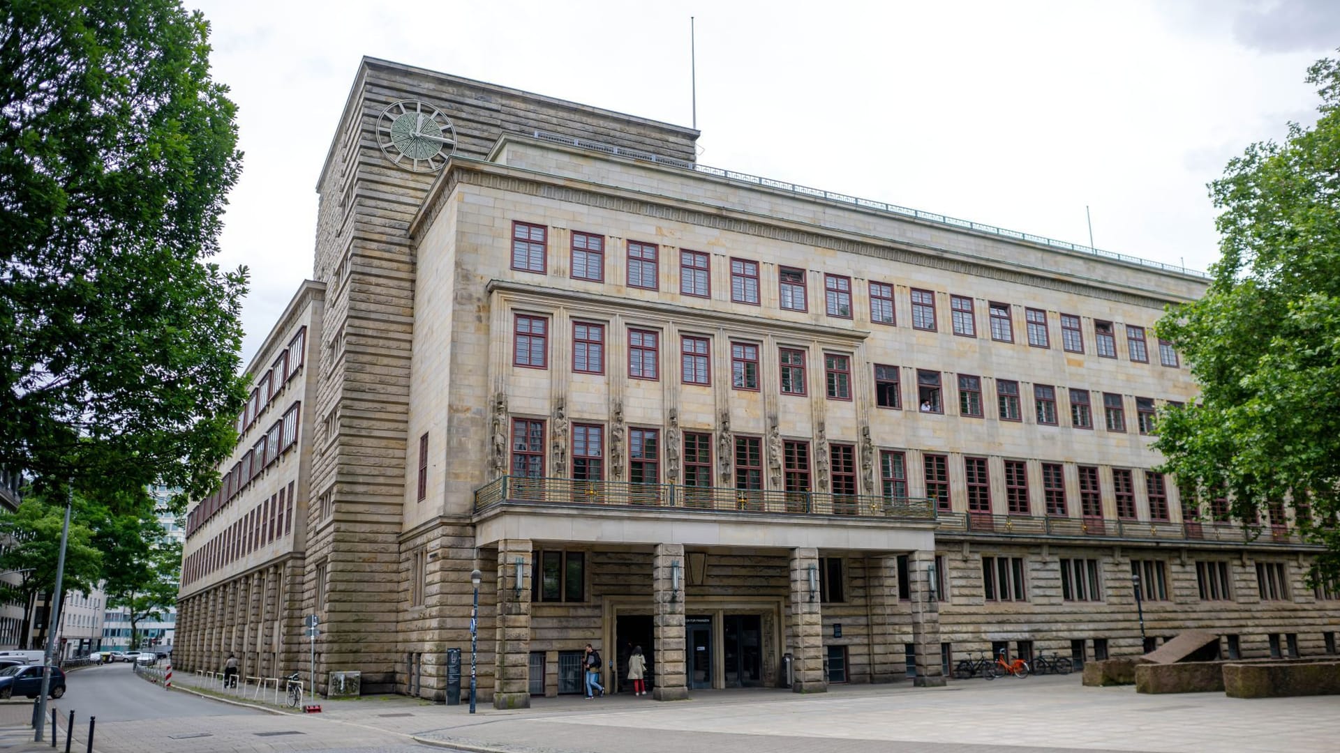 Der Dienstsitz des Senators für Finanzen in Bremen (Haus des Reichs).