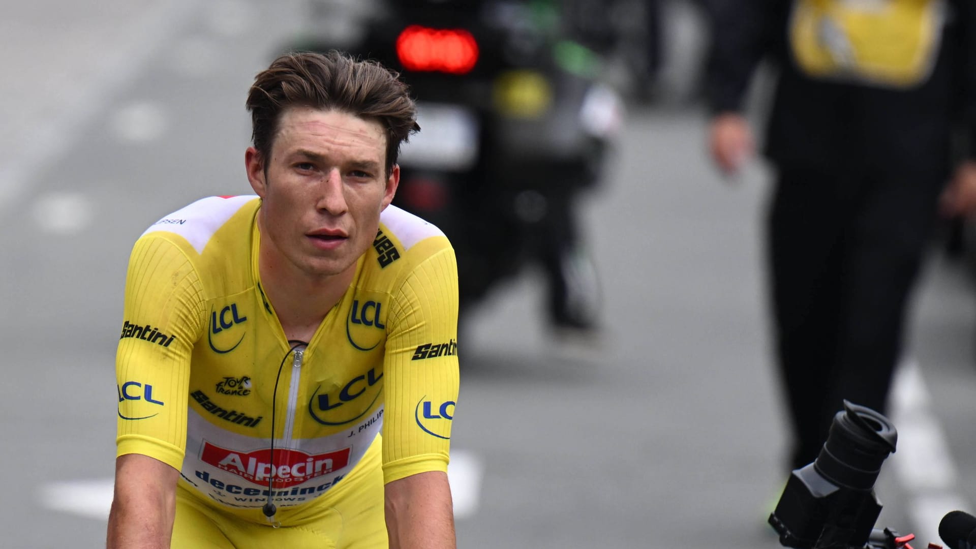 Jasper Philipsen: Der Belgier trug bei der diesjährigen Tour bereits das Gelbe und Grüne Trikot.