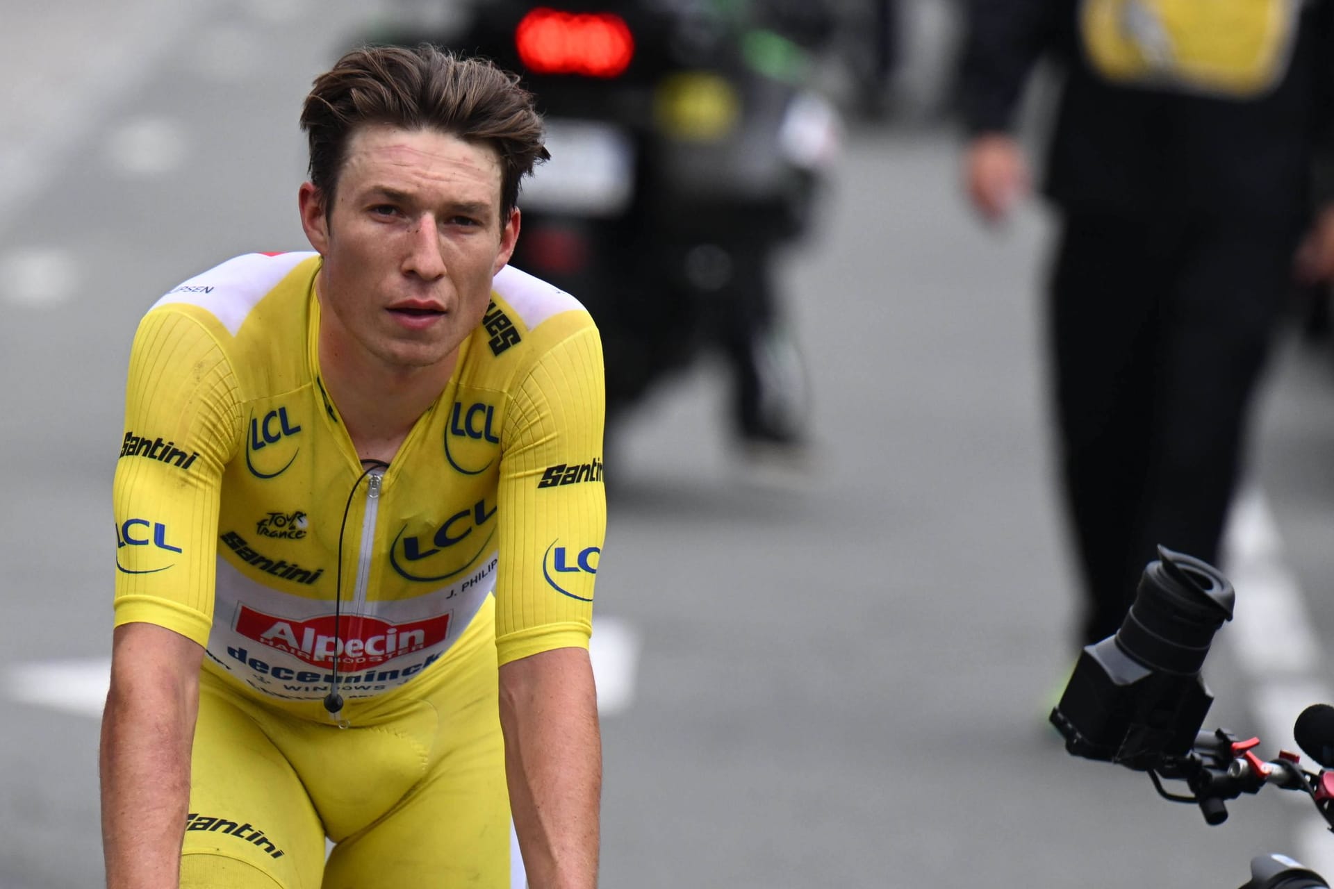 Jasper Philipsen: Der Belgier trug bei der diesjährigen Tour bereits das Gelbe und Grüne Trikot.