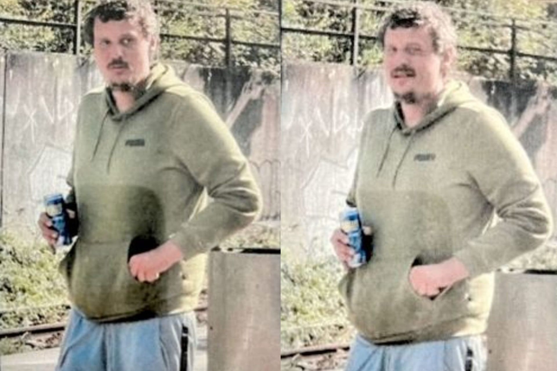 Mit diesen Fotos sucht die Polizei nach einem Unbekannten, der eine 13-Jährige im Zug sexuell blästigt haben soll: Wer kennt ihn?