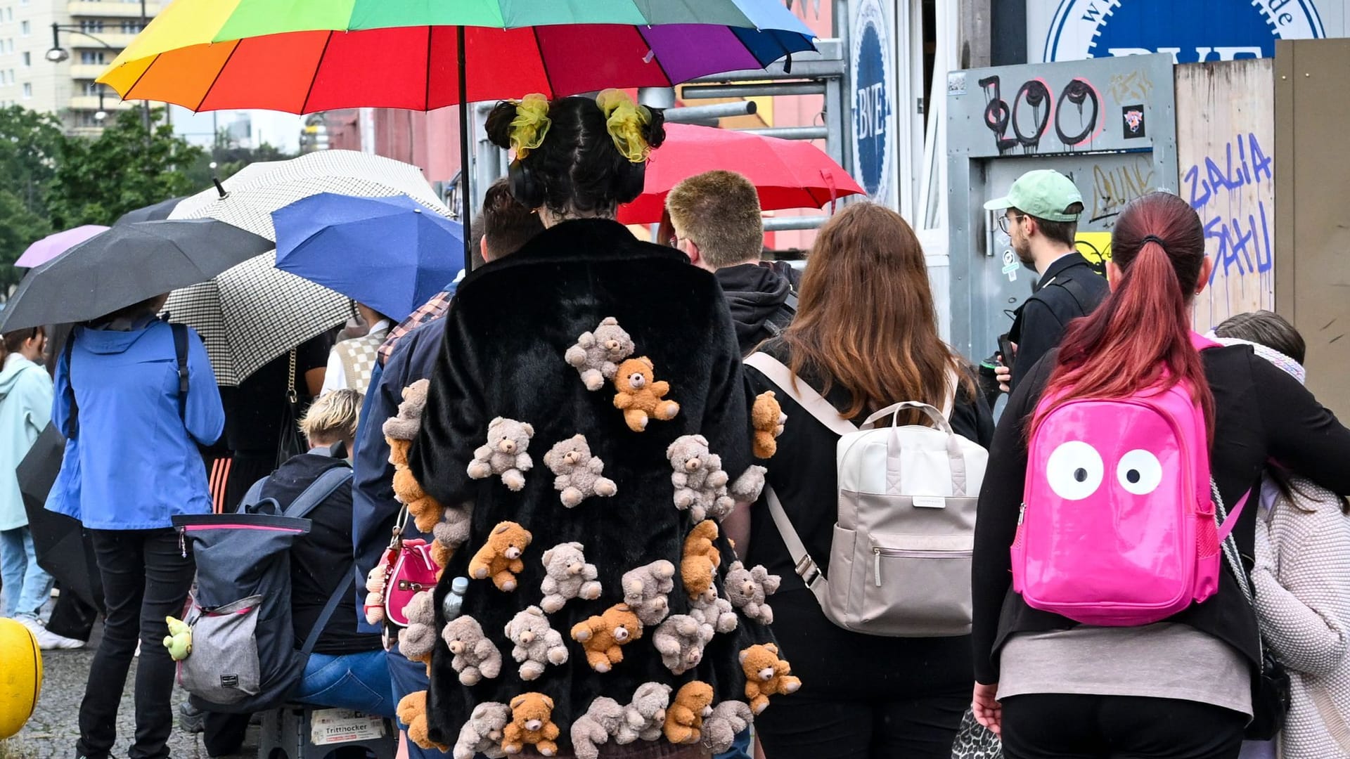 Vor der Eröffnung des ersten Labubu-Stores Deutschlands in Berlin