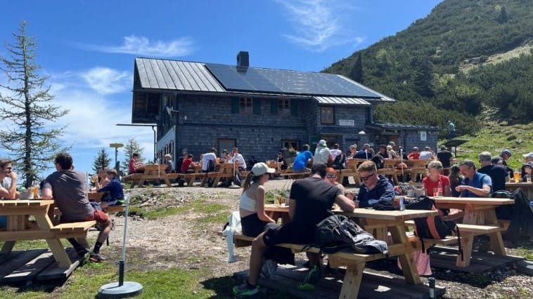 Die Berghütte Zeppezauerhaus wird geschlossen. Die Zukunft ist noch unklar.