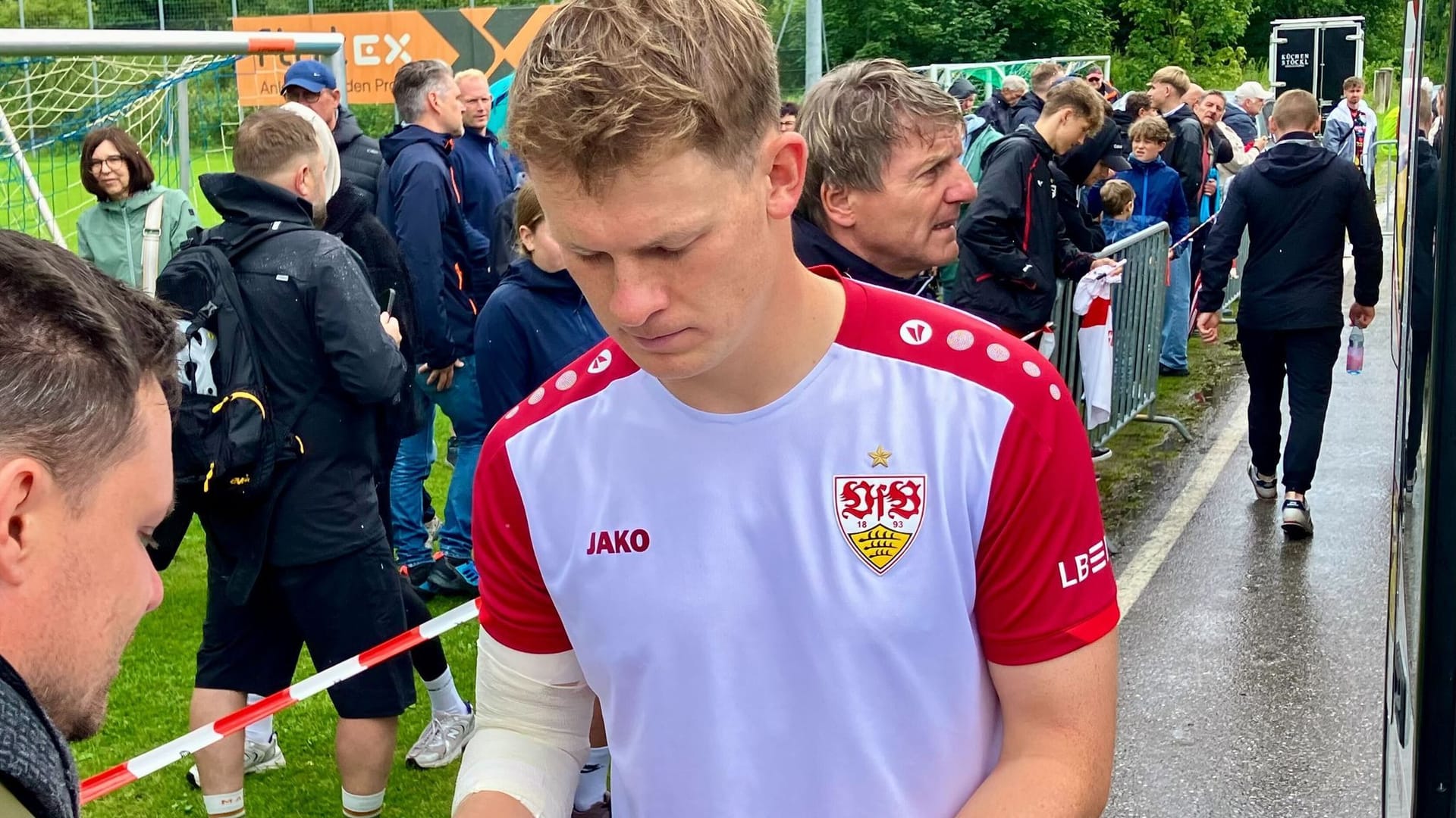 Trainingslager des VfB Stuttgart