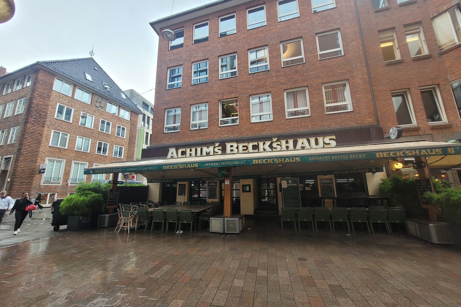 Beste Lage, doch immer häufiger blieben die Gäste aus: Achims Beck´shaus wird es in der ursprünglichen Form nicht mehr geben.