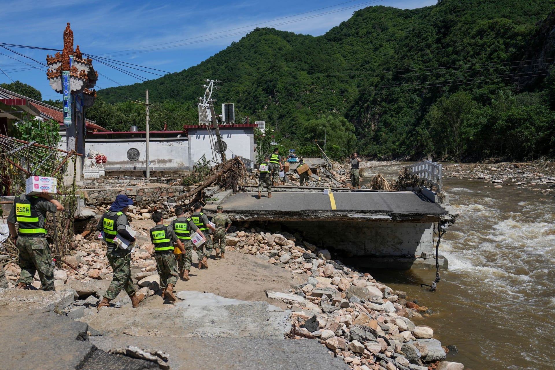 Überschwemmungen in China