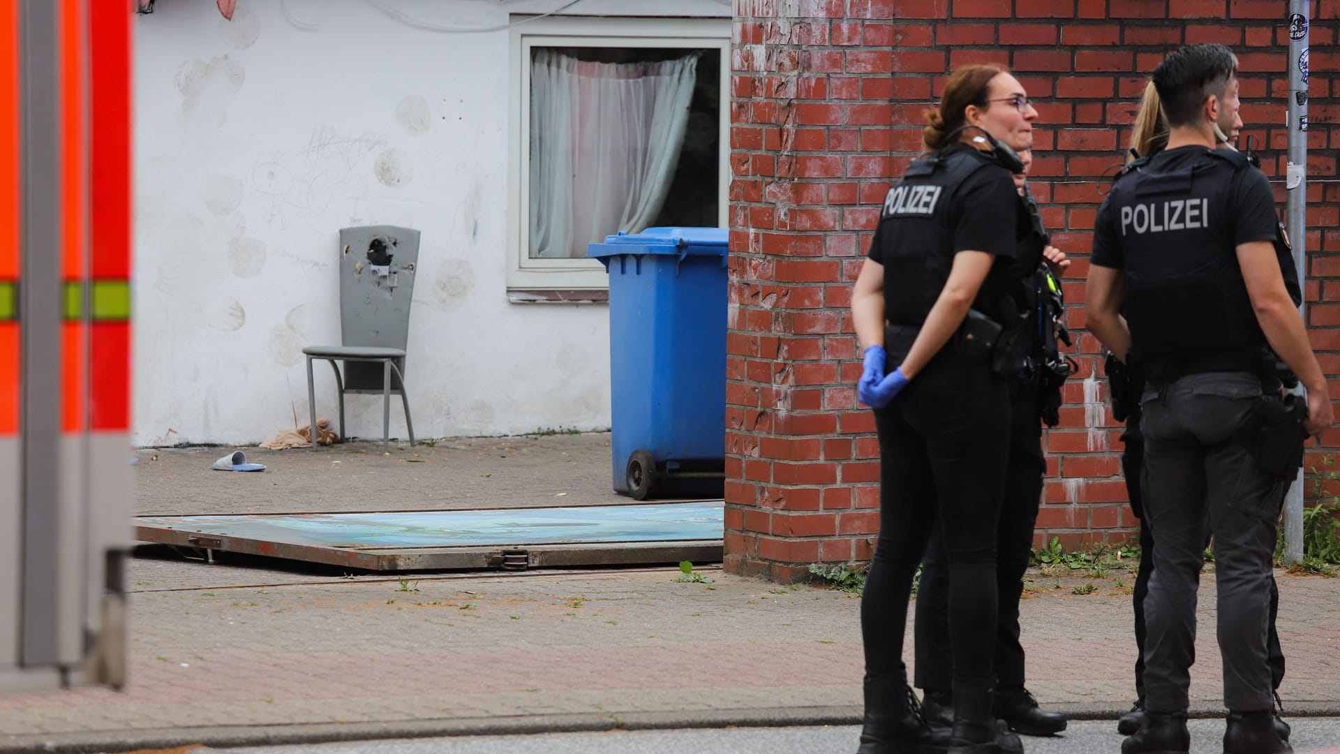 Der Unfallort in Pinneberg: Ein Sachverständiger soll die genaue Ursache klären.