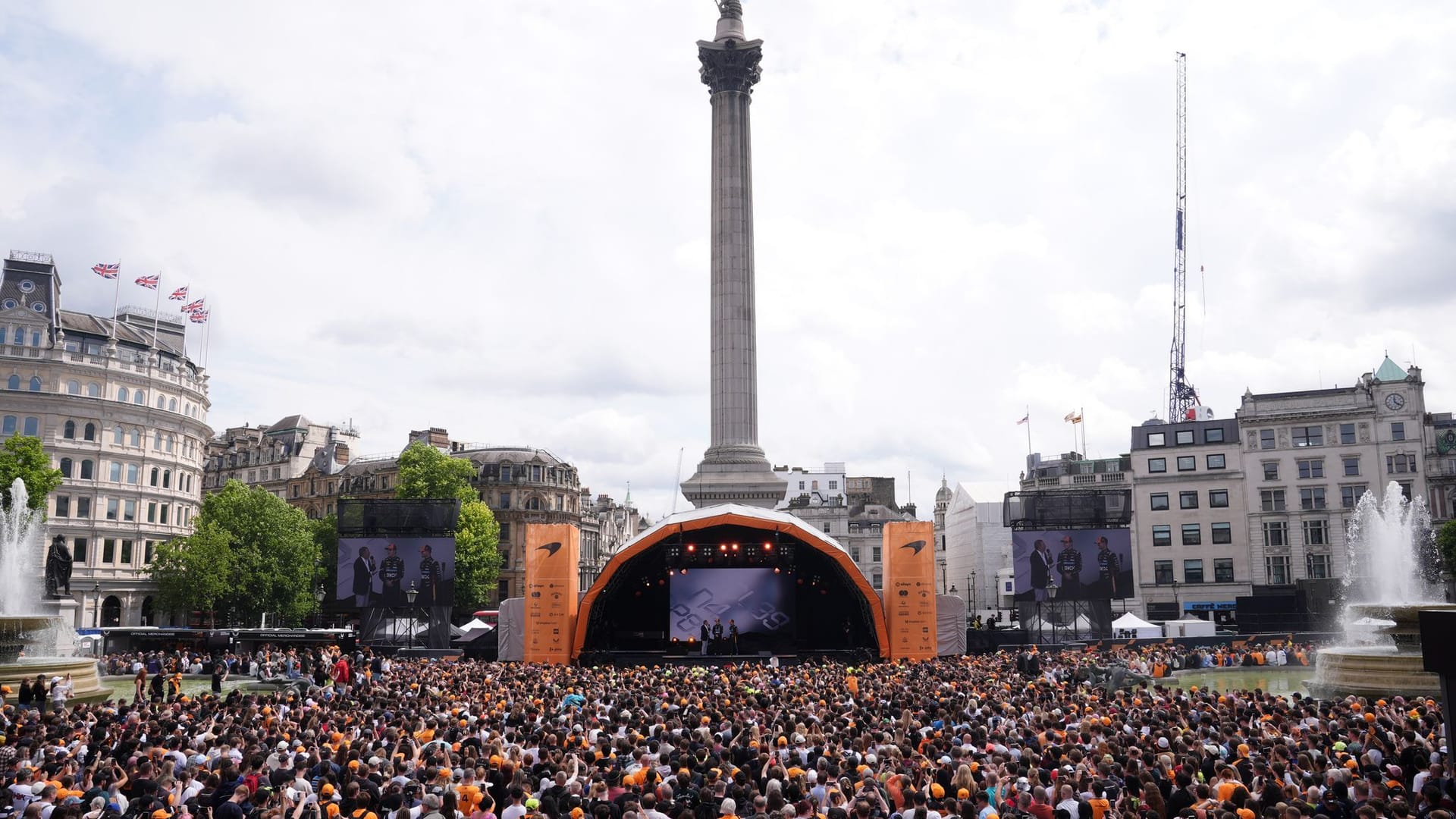 McLaren-Rennveranstaltung - Trafalgar Square